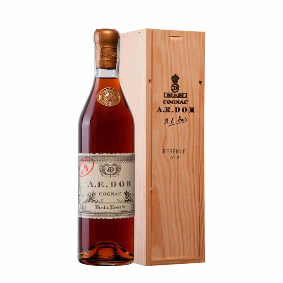 A.E. DOR Vieille Réserve 1914 Nº9 40 Caja De Madera 3 A.E. DOR Vieille Réserve 1914 Nº9 40 Caja De Madera